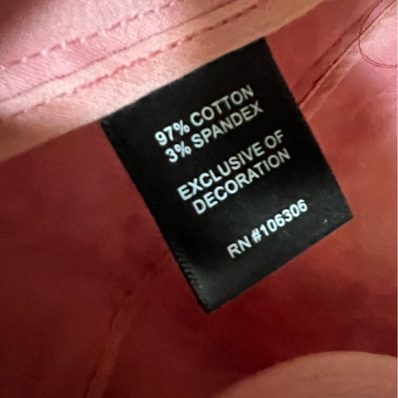 Berek Pink Foil leopard print Jacket In Pink W/silver Foil animal print XL NWT - Picture 10 of 10